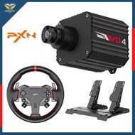 PXN VD4 2 Pedal Sim Racing Set - VD4 Direct Drive Servo + PD HM 2 Pedal + WAS Wheel Base
