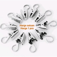 GANTUNGAN Multipurpose Curtain Curtain Hanger/Multifunctional Curtain Clip Hanger/Curtain Clip Hange