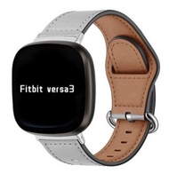 [預售]Fitbit Versa3 / Sense / Sense 2 真皮錶帶 (灰色/粉色/啡色)