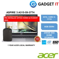 ACER ASPIRE 3 A315-59-37T4 LAPTOP (I3-1215U,8GB,256GB SSD,15.6" FHD.UHD GRAPHICS,WIN11) FREE BACKPAC