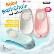 PAPA เก้าอี้หัดนั่งสำหรับเด็ก รุ่น USE-A09 ที่รองอาบน้ำ มีจุกยางกันลื่น ใช้วางบนอ่างอาบน้ำเด็กได้ ผลิตจากพลาสติก PP