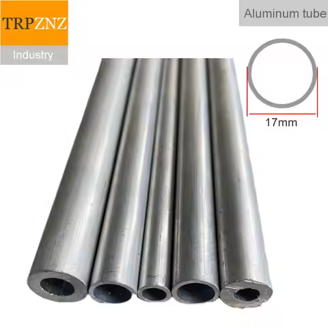 OD17mm 6061 aluminum tube pipe,outer diameter 17mm,inner diameter 15m 12mm 7mm ,hollow aluminum pipe