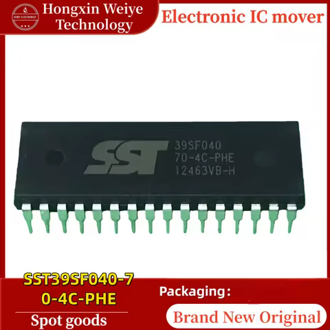 5/50 PCS SST39SF040 SST39SF040-70-4C-PHE DIP-32 Memory IC Chip 4.5V~5.5V Brand New In Stock