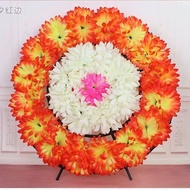 Sacrificing Fake Flowers Graveyard Sweeping Plastic Flowers Qingming Flowers White Funeral Supplies 
