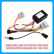 SOKET KABEL HU+STEP DOWN KAMERA SAMPING BELAKANG HRV BRV 2022