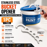 （Local）Barrel Opener lid Universal Metal Opener Oil Drum Buka Tong Cat Tong Besi Plastic