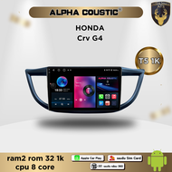 จอติดรถยนต์ระบบแอนดรอยด์ ตรงรุ่น สำหรับ Honda CRV G4 ปี 12-15 จอ 10 นิ้ว CPU 4-8 Core  RAM 2-8GB  RO