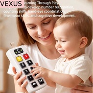 VEXUS Numbers Elevator Toy, Button Panel Educational Button Button Sensory Board, Button Toy Numbers