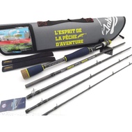 Urban Beats Deft Flicker 5pc Baitcast Travel Rod