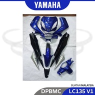 YAMAHA 100% Original HLY 135LC V1 4 Stroke 4 Speed Body Cover Set Bodyset Body Kit LC135 Coverset LC
