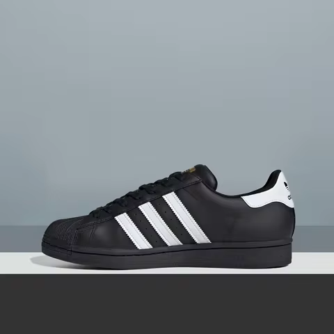 Adidas Originals SUPERSTAR Low-Top Unisex Board Shoes - Iconic Shell-Toe Durable Comfort Classic Cas