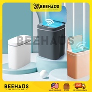 BEEHAUS Smart Sensor Dustbin | Automatic Touchless Trash Bin Rubbish Bin Trash Can Electric Waste Bi