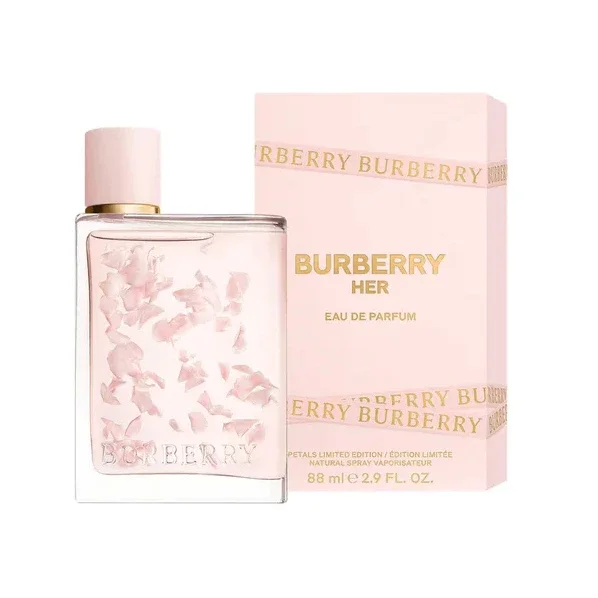 Burberry Her EDP Petals Limited Edition 88 ml กล่องซีล ป้ายไทย