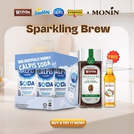 [HomeMixo] Wonda Instant Coffee Signature 100g + Calpis Soda 320ml x 4 can + FOC Monin Caramel Syrup
