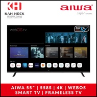 AIWA 55″ | 558S | 4K | WebOS Smart TV | Frameless TV