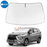 Nasta 2021- 2024 MITSUBISHI Xpander บังแดดกระจก 2 ชั้นหนาพับบังแดดหน้าต่างด้านหน้าคลุมทั้งหมดความร้อ