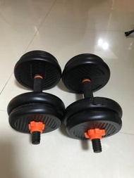 可調節啞鈴 10kg 2個