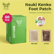 [100% ORIGINAL - HQ] Itsuki Kenko Cleansing and Detoxifying Foot Patch - 50pcs /1 box