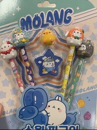 Molang Stationary Set 韓國萌浪兔文具套裝