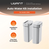 Uwant Auto Water Kit Installation for U300 Robot Vacuum | Auto Water Refill & Drain
