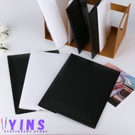 Yins. A4 Document File A4 Management File Simple Color Button Pocket Files A4 Poket Fail Butang Lut 