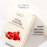 Vital Coffee  Instant Coffee Mix Pomegranate And Kurma Kopi Kurus 5 Sachets X 25g