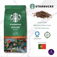 &lt;ส่งไว&gt;เมล็ดกาแฟ Starbucks เมล็ดกาแฟสตาร์บัคส์ Starbucks House Blend Medium Roast Arabica100%