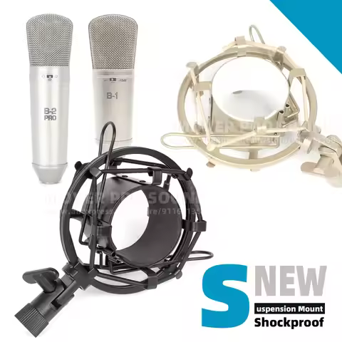 Anti Vibration Suspension Mic Stand Holder Shockproof For Behringer B-1 B-2 B1 B2 B 1 2 Pro Recordin