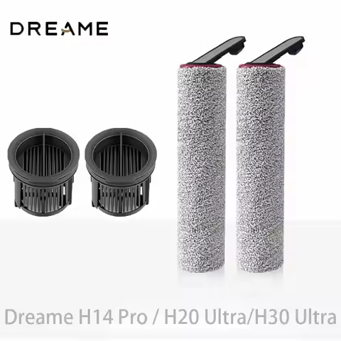 Original Dreame H14 Pro / H20 Ultra/H30 Ultra H13 Pro Floor Scrubber Vacuum Cleaner Roller Brush Hep