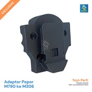 Stock Adaptor Popor M790 ke Dcobra M306 Mainan Tec9 Adapter 3DP