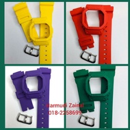 BNB CUSTOM DW5600 + BUCKLE MATTE COLOUR BAND AND BAZEL