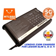 [SG SELLER] Lenovo Laptop Charger Ultra Slim (230W) for Lenovo Legion 5, 5i, 7, and 7i,