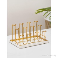 Cup Rack Cup Storage Rack Stainless Steel Cup Rack Tray Upside Down Rack Living Room 12 Cup Rack Dra