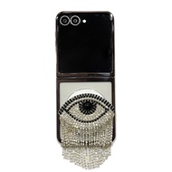 เคสโทรศัพท์สร้อยข้อมือเครื่องฝึกระดับสายตา3มิติสำหรับ Samsung Galaxy Z Flip 7 FE 6 5 6 Z Flip6 ZFlip