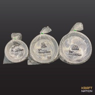 [Bundle] PP/Paper Disposable Sauce Plate 6/7/ 9/10inch / Buffet Use / Catering Use / Party use / Pin