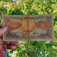 Uang Kertas Kuno Rp 50 Seri Bunga Tahun 1959 | Uang Lama Indonesia