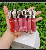 COD 6 Pcs Lipstik Revlon Longlasting Lipgloss Matte 3D 24H / Lipcream Tahan Lama / Lipstik Matte / T
