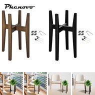 [Phenovo] Adjustable Plant Stand, Sturdy Holder, Handcrafted Mid-century Modern Plant Holder for Pot
