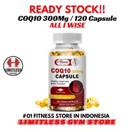 USA High Absorption CoQ10 300mg, Coenzyme Q10 Supplements - Antioxidant Supplement