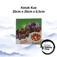 / Cake Box / Cake Box Lux Box Luxury Cake Box 20cm x 20cm x 6.5cm