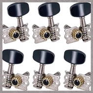 [M G L O] 6Pcs 3R3L Guitar Tuning Pegs Open Machine Heads Acoustic Folk Guitar Tuning Peg Tuners Par