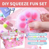 Slime Pinch Full Set Material Pinch Music Handmade diy Toys Children's Package