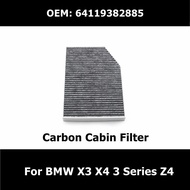 64119382885 Car Accessories Activated Carbon Cabin Filter Oil Grid Filter For BMW X3 G01 G08 X4 G02 