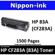 Nippon-ink HP 83A Laser Compatible Black Toner for HP Laserjet Pro CF283A M127fn M127fw M125a M225dw
