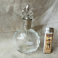Vintage Display Empty Bottle with Metal Cap