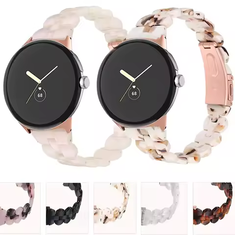 Resin Strap For Google Pixel Watch 2 Women Watchband Waterpoof Bracelet For Google Pixel Watch Corre