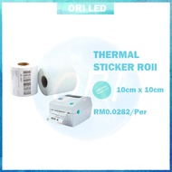 A6 Thermal Sticker Roll Thermal Label Sticker 350pcs 100mm*150mm Thermal Airway Bill Courier Bag Shipping Label OriLED