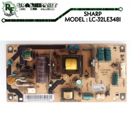 PSU TV SHARP LC-32LE348I  power supply tv sharp lc 32le348 i