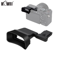 Kiwifotos KE-A7CII Camera Viewfinder Rubber Eyepiece Sony a7C II R a7CII a7CR A7C2 Long Eyecup Shoe 