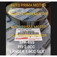 FAN VAN V BELT FAN BELTING 5PK865 EFI 2.0CC LANCER 1.6CC GLX 5PK-865
